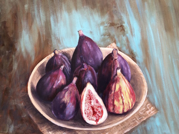 Oil painting figs